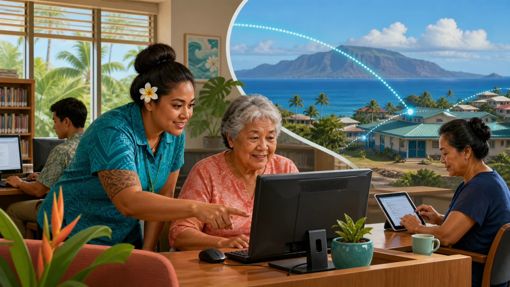 Local digital access resources and tablet alternatives for Hawaii residents